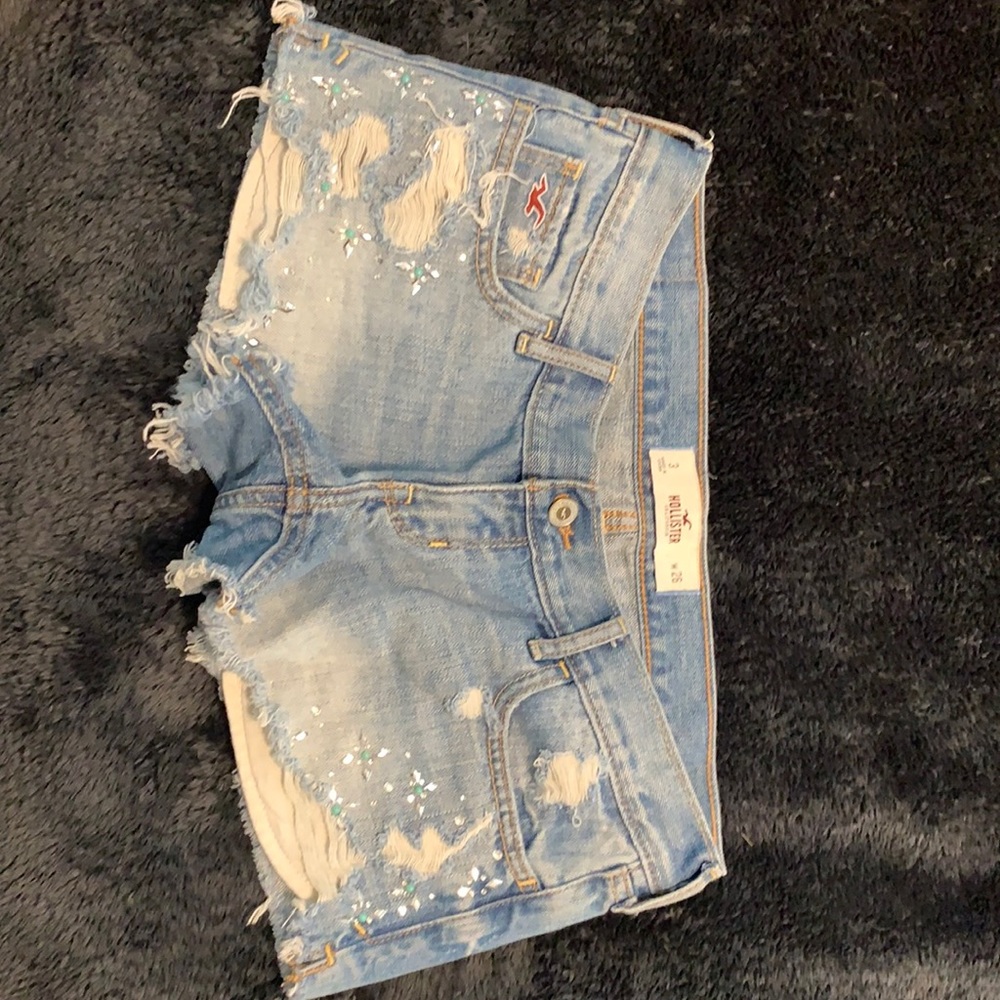 Hollister size 3 Jean shorts